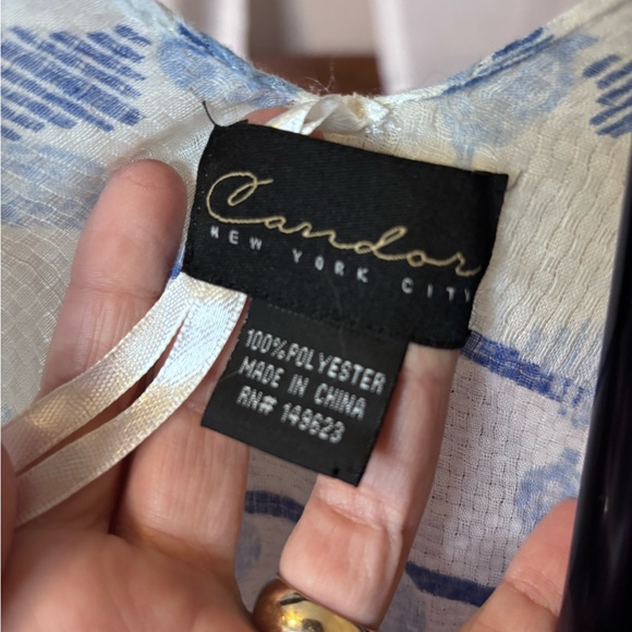 Lightweight Paisley Kimono Cardigan - Pink, Blue, White - Picture 2 of 7